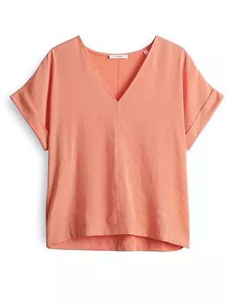 OPUS | T-shirt blouse SOLME | orange